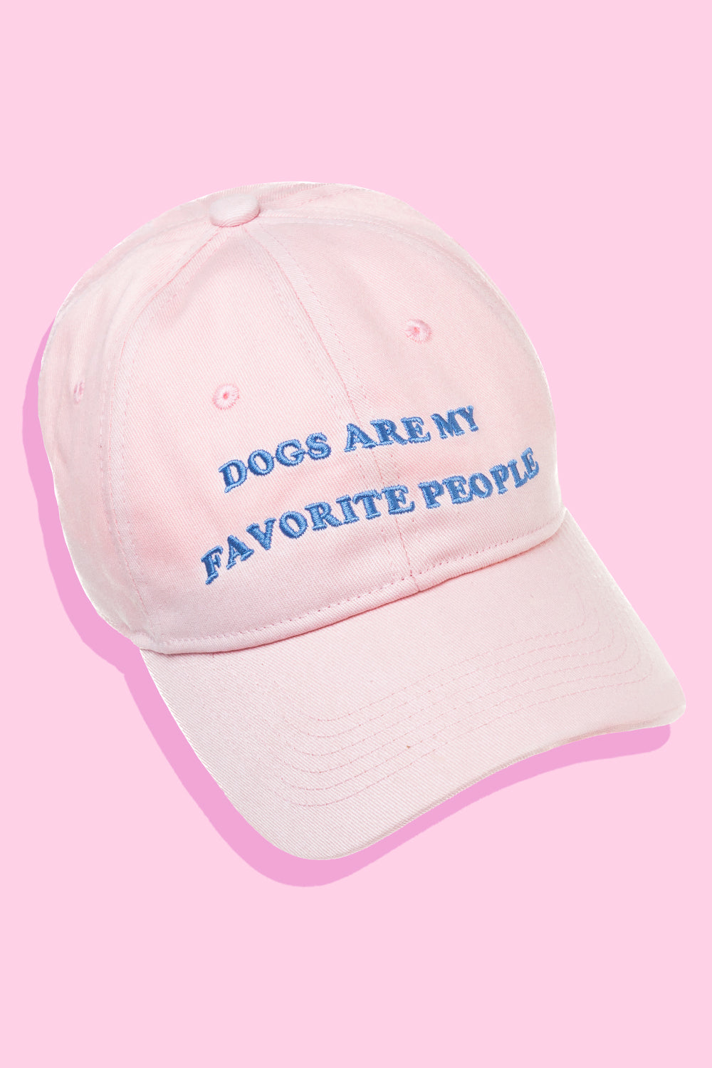 "Dogs Are My Favorite People" Baseball Cap