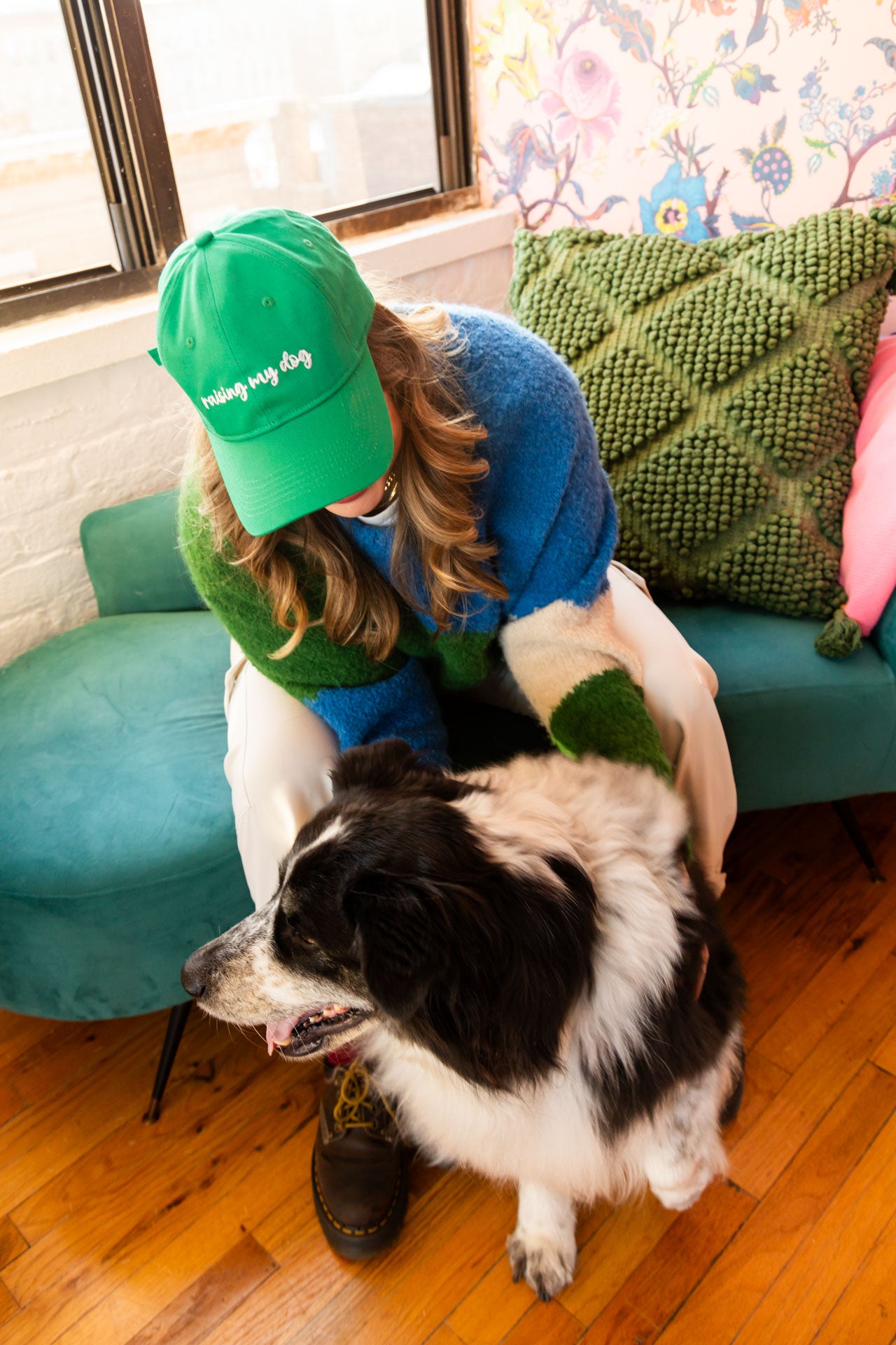 "Raising My Dog" Baseball Cap