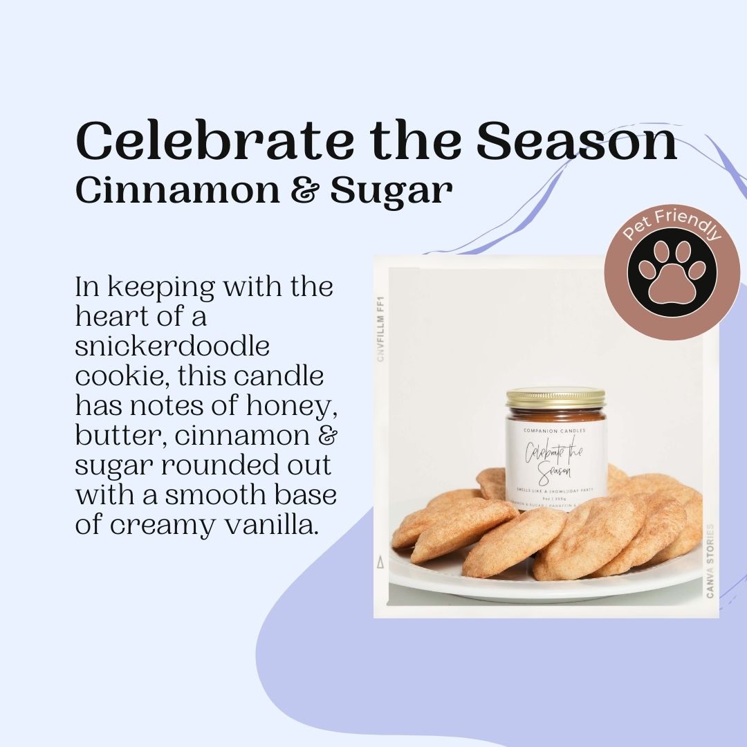 Celebrate the Season // Cinnamon & Sugar